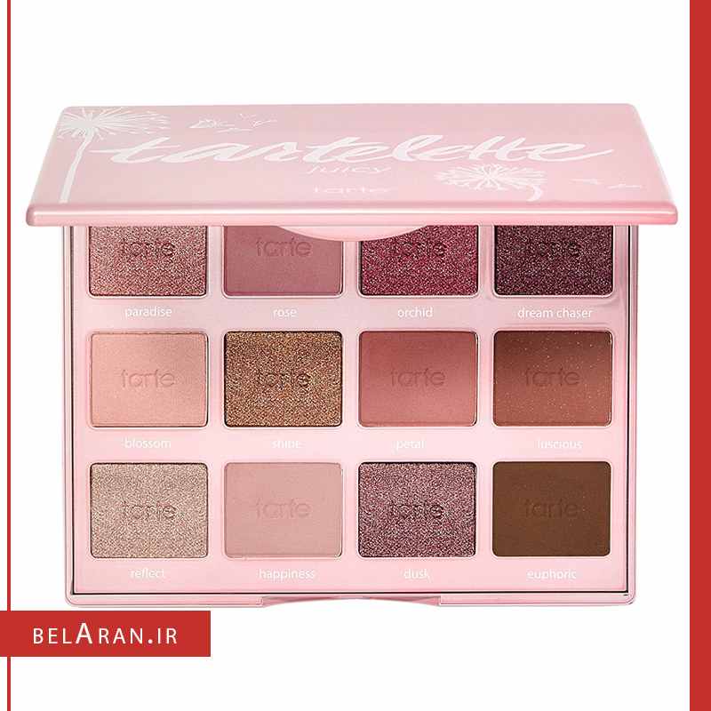 پالت سایه تارت مدل تارتلت جویسی-index_belaran پالت سایه تارت مدل تارتلت جویسی-بلاران Tarte Tartelette Juicy Amazonian Clay Eyeshadow Palette