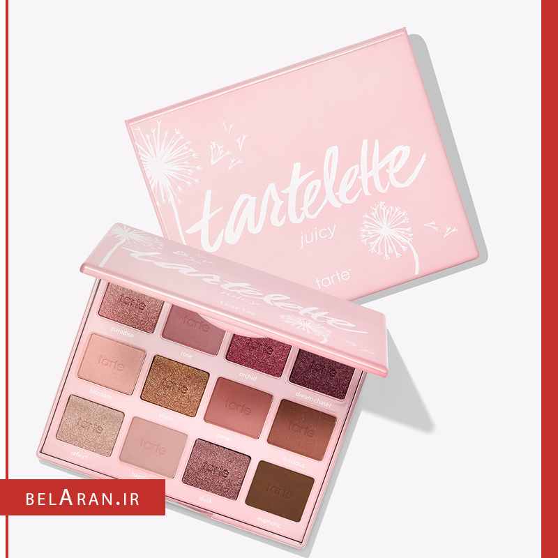 پالت سایه تارت مدل تارتلت جویسی-index_belaran پالت سایه تارت مدل تارتلت جویسی-بلاران Tarte Tartelette Juicy Amazonian Clay Eyeshadow Palette