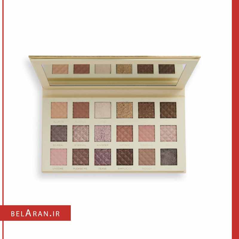 پالت سایه رولوشن مدل راک استار-index_belaran پالت سایه رولوشن مدل راک استار-بلاران Revolution Pro Rockstar Nude Edition Eyeshadow Palette