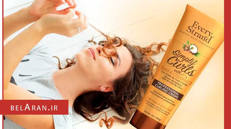 کرم فرکننده مو اوری استرند سیمپلی کرلز-محصولات اوری استرند-خرید لوازم آرایش اورجینال-بلاران Every Strand Simply Curls with Shea & Coconut Oil Professional Curling Creme belaran