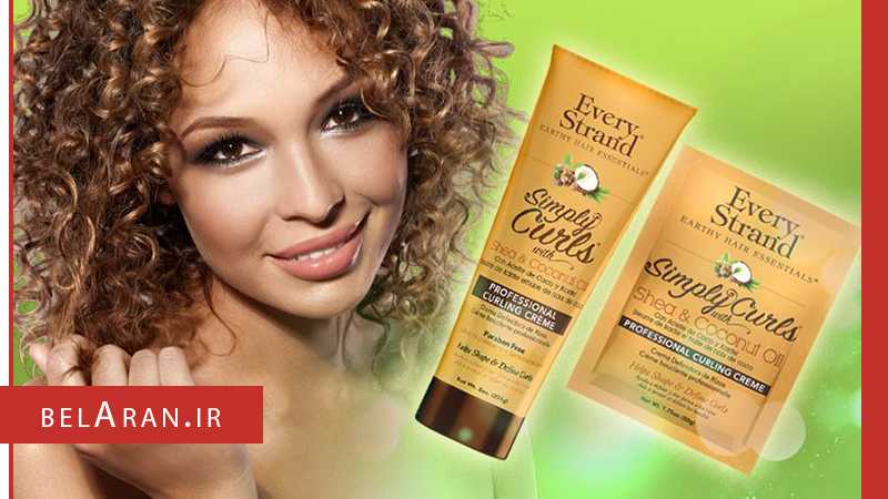 کرم فرکننده مو اوری استرند سیمپلی کرلز-محصولات اوری استرند-خرید لوازم آرایش اورجینال-بلاران Every Strand Simply Curls with Shea & Coconut Oil Professional Curling Creme belaran