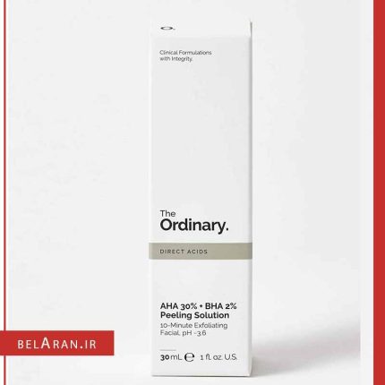 سرم پیلینگ و لایه بردار اوردینری-بلاران The Ordinary AHA 30%+BHA 2% Peeling Solution Serum