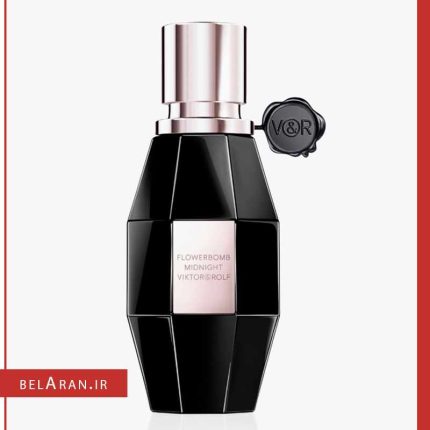 ادکلن فلاور بمب میدنایت ویکتور اند رالف ادو پرفیوم زنانه ۱۰۰ میلی لیتر-خرید لوازم آرایش اورجینال-بلاران Viktor and Rolf Flowerbomb Midnight Eau De Parfum For Women