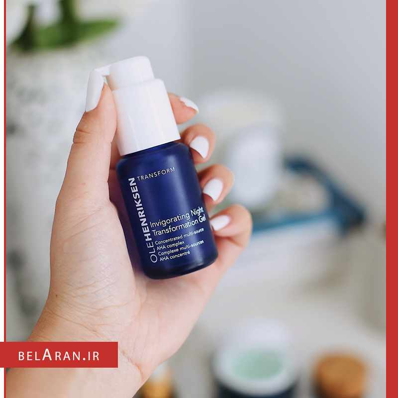 ژل بازسازی کننده پوست اوله هنریکسن مخصوص شب-محصولات اوله هنریکسن-لوازم آرایش اورجینال-بلاران-index_belaranlux.com ژل بازسازی کننده پوست اوله هنریکسن مخصوص شب-محصولات اوله هنریکسن-لوازم آرایش اورجینال-بلاران Ole Henriksen invigorating night transformation gel-belaran