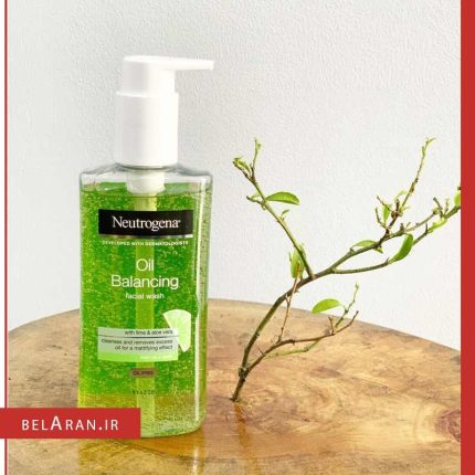 ژل شستشو صورت لیمو ترش نوتروژینا مناسب پوست چرب-محصولات نوتروژینا-خرید لوازم آرایش اورجینال-بلاران Neutrogena Oil Balancing Face Wash 200ml