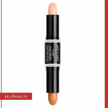 کانتور دوسر استیکی مگا گلو وت اند وایلد-محصولات وت اند وایلد-لوازم آرایش اورجینال-بلاران wet n wild MegaGlo Dual-Ended Contour Stick, Light Medium Concealer-belaran