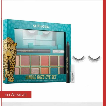 کیت میکاپ چشم جانگل گیز سفورا-خرید لوازم آرایش اورجینال بلاران sephora makeup jungle gaze eye set