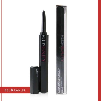 خط چشم دوطرفه هدی بیوتی لایف لاینر-خرید لوازم آرایش اورجینال بلاران Huda Beauty life liner duo pencil & liquid eyeliner double embout crayon & liquid