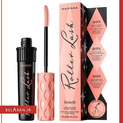 ریمل فرکننده و بلند کننده مژه بنفیت رولر لش-خرید لوازم آرایش اورجینال بلاران benefit roller lash curling mascara