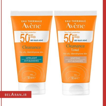 ضدآفتاب ضدلک بدون چربی کلینانس-خرید لوازم آرایش اورجینال بلاران eau thermale avene cleanance for only blemish prone skin anti blemishes
