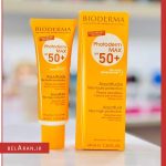 کرم ضدآفتاب آکوا فلوئید بایودرما-لوازم آرایش اورجینال بلاران Bioderma Photoderm MAX 50 + Anti-Shine Aquafluid 40ml