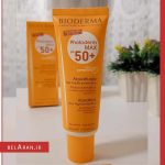 کرم ضدآفتاب آکوا فلوئید بایودرما-لوازم آرایش اورجینال بلاران Bioderma Photoderm MAX 50 + Anti-Shine Aquafluid 40ml