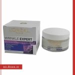 کرم ضد چروک لورال بالای 55 سال-محصولات لورال-لوازم آرایش اورجینال-بلاران Loreal Paris Wrinkle Expert Anti Wrinkle Densifying Cream Night Calcium+55-belaran