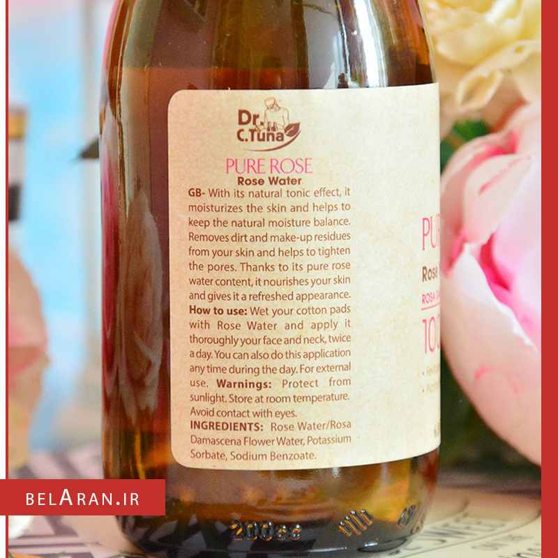 تونر رز واتر دکتر سی تونا فارماسی-محصولات فارماسی-لوازم آرایش اورجینال-بلاران-index_belaranlux.com تونر رز واتر دکتر سی تونا فارماسی-محصولات فارماسی-لوازم آرایش اورجینال-بلاران Farmasi Dr.C Tuna Pure Rose Water Face Tonic-belaran