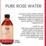 تونر رز واتر دکتر سی تونا فارماسی-محصولات فارماسی-لوازم آرایش اورجینال-بلاران Farmasi Dr.C Tuna Pure Rose Water Face Tonic-belaran