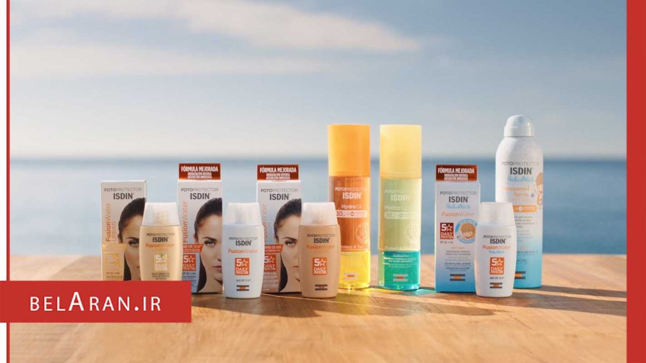 ضد آفتاب فیوژن ژل اسپرت ایزدین-محصولات ایزدین-خرید لوازم آرایش اورجینال-بلاران ISDIN Fotoprotector Fusion Gel Sport SPF 50+, Protector Solar Corporal en gel ideal para practicar deporte, 100ml belaran