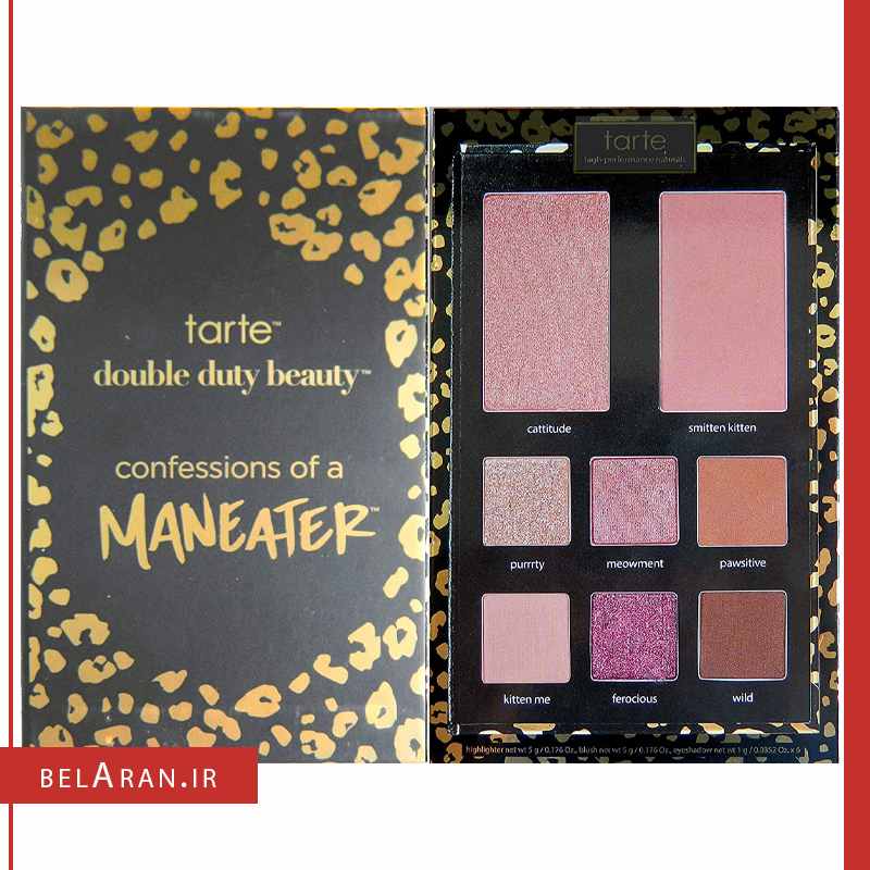 پالت سایه و رژگونه تارت مدل کانفشن منیتر-محصولات تارت-لوازم آرایش اورجینال-بلاران-index_belaranlux.com پالت سایه و رژگونه تارت مدل کانفشن منیتر-محصولات تارت-لوازم آرایش اورجینال-بلاران Tarte Confessions Of A Maneater Eye & Cheek Palette yeux et joues-belaran