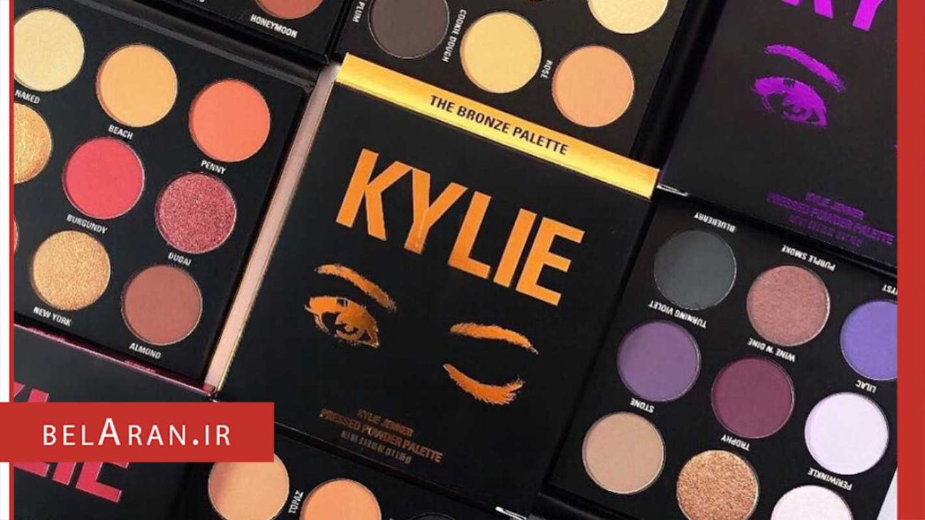 پالت سایه چشم کایلی جنر مدل سورتا سویت-محصولات کایلی جنر-خرید لوازم آرایش اورجینال-بلاران Kylie Cosmetics The sorta sweet Palette eyshadow belaran