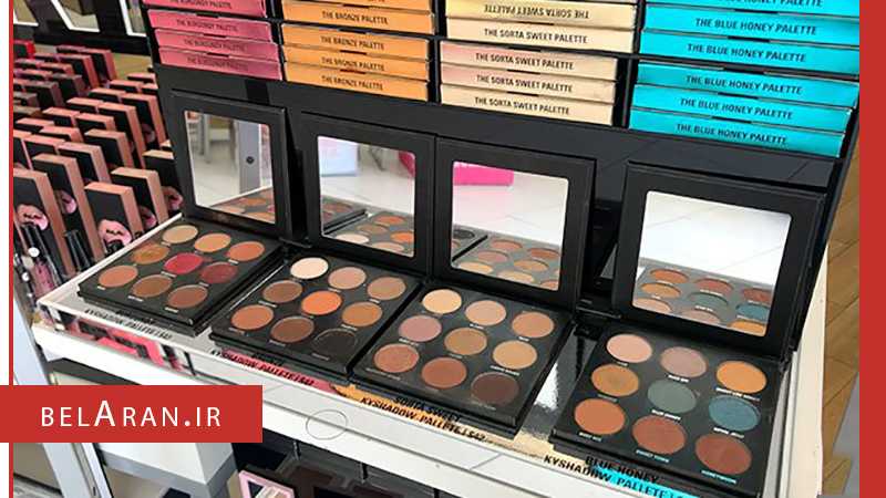 پالت سایه کایلی جنر مدل برنز-محصولات کایلی جنر-خرید لوازم آرایش اورجینال-بلاران Kylie Cosmetics The Bronze Palette Kyshadow belaran
