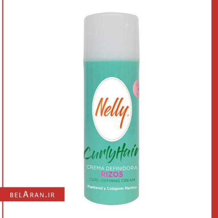 کرم فر کننده مو نلی-محصولات نلی-خرید لوازم آرایش اورجینال-بلاران Nelly Crema definidora de Rizos Curly Hair 150 ml belaran
