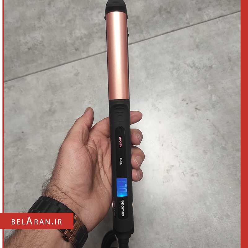 اتو مو و حالت دهنده مو کراتین پرومکس مدل 5858k-محصولات پرومکس-خرید لوازم آرایش اورجینال-بلاران-index_belaranlux.com اتو مو و حالت دهنده مو پرومکس مدل 5858k-محصولات پرومکس-خرید لوازم آرایش اورجینال-بلاران promax keratin 3 in 1 hair styling iron model 5858K belaran