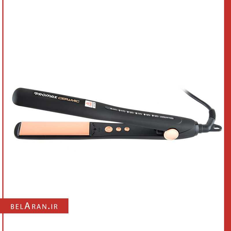 اتو مو کراتین پرومکس مدل 5757k-محصولات پرومکس-خرید لوازم آرایش اورجینال بلاران-index_belaranlux.com اتو مو کراتین پرومکس مدل 5757K-محصولات پرومکس-خرید لوازم آرایش اورجینال بلاران promax keratin hair straightener 5757k tourmaline power ceramic technology belaran