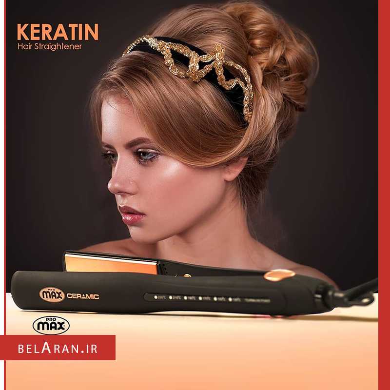 اتو مو کراتین پرومکس مدل 5757k-محصولات پرومکس-خرید لوازم آرایش اورجینال بلاران-index_belaranlux.com اتو مو کراتین پرومکس مدل 5757K-محصولات پرومکس-خرید لوازم آرایش اورجینال بلاران promax keratin hair straightener 5757k tourmaline power ceramic technology belaran