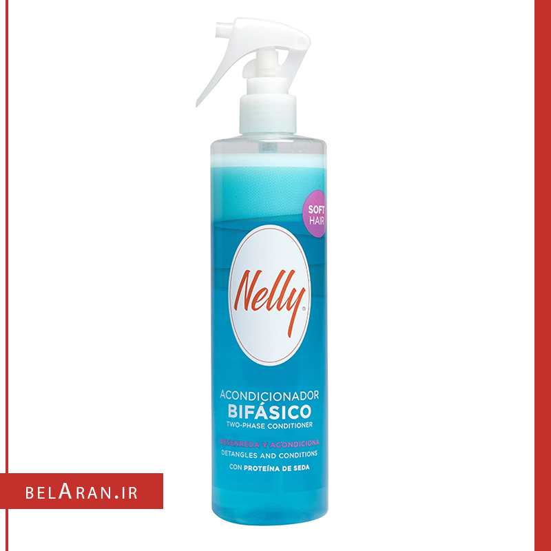 اسپری دو فاز احیا کننده مو نلی-خرید اسپری دو فاز-محصولات نلی-خرید لوازم آرایش اورجینال-بلاران-index_belaranlux.com اسپری دو فاز احیا کننده مو نلی-خرید اسپری دو فاز-محصولات نلی-خرید لوازم آرایش اورجینال-بلاران Nelly Two Phase Conditioner Straight 400 ml Nelly With Sea Silk Extracts Two Phase belaran