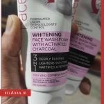 فوم شستشو زغال اولاین-محصولات اولاین-خرید لوازم آرایش اورجینال-بلاران EVELINE Facemed ANTI POLLUTION Whitening Face Wash Foam With Charcoal belaran