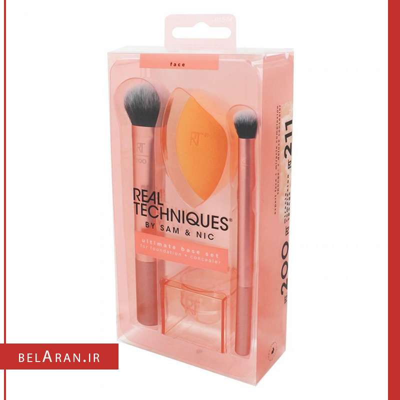 ست براش آلتیمیت بیس ریل تکنیک-خرید ست براش ریل تکنیک-محصولات ریل تکنیکز-خرید لوازم آرایش اورجینال-بلاران-index_belaranlux.com ست براش آلتیمیت بیس ریل تکنیک-خرید ست براش ریل تکنیک-محصولات ریل تکنیکز-خرید لوازم آرایش اورجینال-بلاران REAL TECHNIQUES Ultimate Base Set makeup brush Face Concealer Sponge 91574 belaran