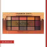 پالت سایه چشم تکنیک-خرید پالت سایه اورجینال-محصولات تکنیک-خرید لوازم آرایش اورجینال-بلاران Technic Cinnamon Swirl Palette Pressed Pigment Eyeshadow Palette belaran