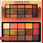 پالت سایه چشم تکنیک-خرید پالت سایه اورجینال-محصولات تکنیک-خرید لوازم آرایش اورجینال-بلاران Technic Cinnamon Swirl Palette Pressed Pigment Eyeshadow Palette belaran