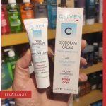 کرم دئودورانت کلیون-خرید کرم دئودورانت کلیون-محصولات کلیون-خرید لوازم آرایش اورجینال-بلاران CLIVEN Deodorant Cream for Intense Perspiration 7 Days 25 ml belaran
