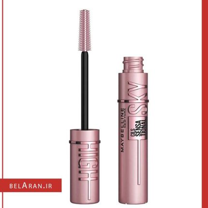 ریمل اسکای های میبلین-خرید ریمل میبلین اسکای های-محصولات میبلین-خرید لوازم آرایش اورجینال-بلاران Maybelline Sky High Mascara Lash Sensational, 01 Very Black Belaran