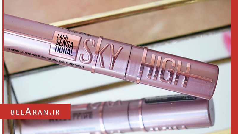 ریمل میبلین اسکای های-خرید ریمل میبلین-محصولات میبلین-ریمل اسکای های میبلین-خرید لوازم آرایش اورجینال-بلاران Maybelline Sky High Mascara Lash Sensational, 01 Very Black Belaran
