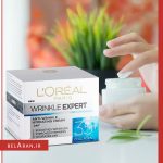 کرم ضدچروک 35 سال-کرم کلاژن ضد چروک روز لورال-خرید کرم ضدچروک کلاژن-محصولات لورال-خرید لوازم آرایش اورجینال-بلاران loreal wrinkle expert anti wrinkle hydrating cream day belaran