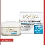 کرم ضدچروک 35 سال-کرم کلاژن ضد چروک روز لورال-خرید کرم ضدچروک کلاژن-محصولات لورال-خرید لوازم آرایش اورجینال-بلاران loreal wrinkle expert anti wrinkle hydrating cream day belaran