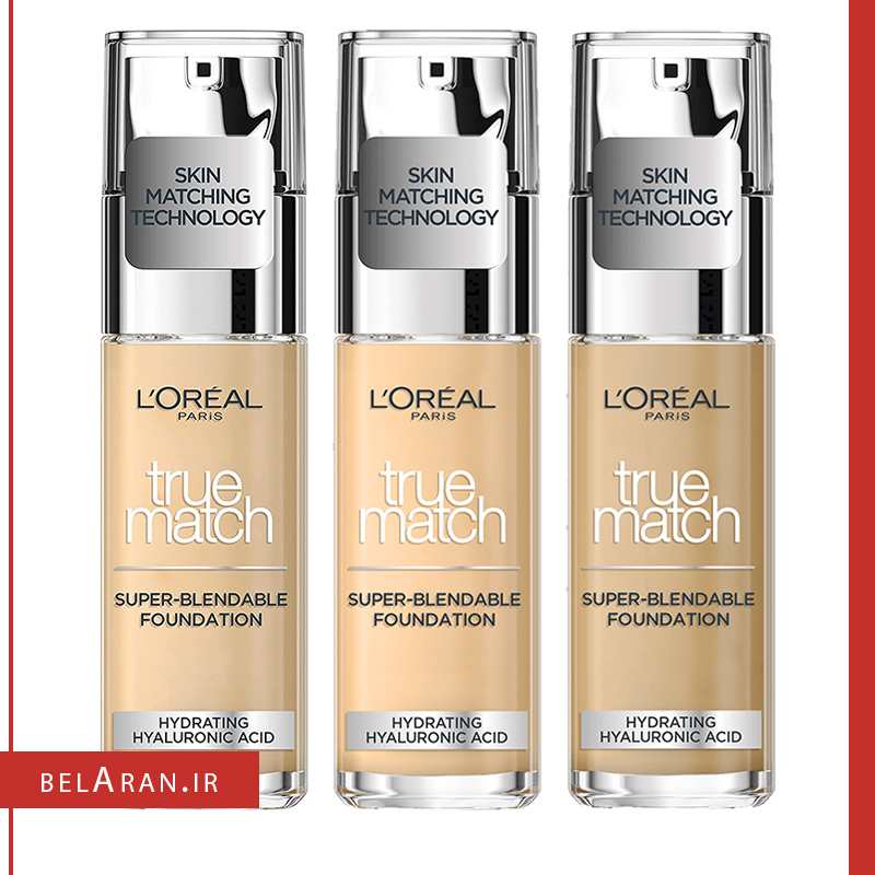 کرم پودر ترومچ لورال-خرید کرم پودر اورجینال لورال-محصولات لورال-خرید لوازم آرایش اورجینال-بلاران-کرمپودر ترو مچ-index_belaranlux.com کرم پودر ترومچ لورال-خرید کرم پودر اورجینال لورال-محصولات لورال-کرمپودر ترو مچ-خرید لوازم آرایش اورجینال-بلاران Lpreal Paris True Match Liquid Foundation with SPF and Hyaluronic Acid 30ml belaran