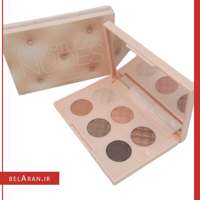 پالت سایه سامپتوس استی لادر-خرید پالت سایه اورجینال-خرید پالت سایه استی لادر-محصولات استی لادر-خرید لوازم آرایش اورجینال-بلاران-index_belaranlux.com پالت سایه سامپتوس استی لادر-خرید پالت سایه اورجینال-خرید پالت سایه استی لادر-محصولات استی لادر-خرید لوازم آرایش اورجینال-بلاران Estee Lauder Sumptuous Nudes Silky Smoothing Eyeshadow Palette belaran