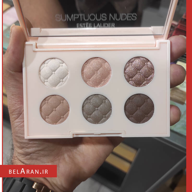 پالت سایه سامپتوس استی لادر-خرید پالت سایه اورجینال-خرید پالت سایه استی لادر-محصولات استی لادر-خرید لوازم آرایش اورجینال-بلاران-index_belaranlux.com پالت سایه سامپتوس استی لادر-خرید پالت سایه اورجینال-خرید پالت سایه استی لادر-محصولات استی لادر-خرید لوازم آرایش اورجینال-بلاران Estee Lauder Sumptuous Nudes Silky Smoothing Eyeshadow Palette belaran