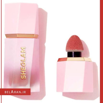 رژگونه مایع شیگلم رز ریتوال-خرید رژگونه شیگلم-محصولات شیگلم-خرید لوازم آرایش اورجینال-بلاران SHEGLAM Color Bloom Dayglow Liquid Blush Shimmer Finish Rose Ritual Belaran