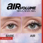 ریمل مگا ایرولوم لورال-خرید ریمل مگا ایر ولوم لورال-محصولات لورال-خرید لوازم آرایش اورجینال-بلاران Loreal Paris Makeup Air Volume Mega Mascara belaran