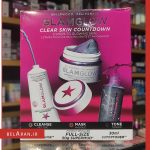 ست شوینده پوست گلم لند گلو-خرید پک مراقبت پوست گلم گلو-محصولات گلم اند گلو-خرید لوازم آرایش اورجینال-بلاران Glam Glow Clear Skin Countdown Supercleanse + Supermud + Supertoner Belaran