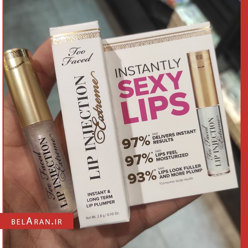 لیپ گلس حجم دهنده توفیسد لیپ اینجکشن اکستریم اینستنلی سکسی-خرید لیپ گلس توفیسد-محصولات توفیسد-خرید لوازم آرایش اورجینال-بلاران-index_belaranlux.com لیپ گلس حجم دهنده توفیسد لیپ اینجکشن اکستریم اینستنلی سکسی-خرید لیپ گلس توفیسد-محصولات توفیسد-خرید لوازم آرایش اورجینال-بلاران Too Faced Lip Injection Extreme Instantly sexy Lip Long Term Lip Plumper belaran