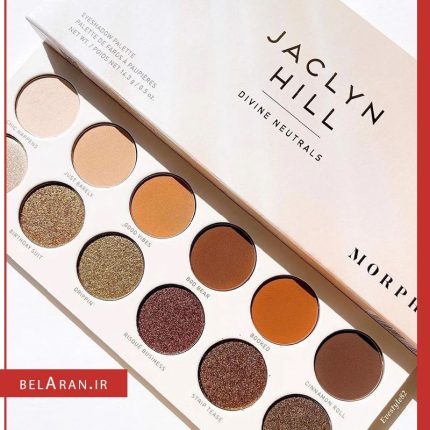 پالت سایه چشم مورفی دیواین نچرال-خرید پالت سایه مورف-خرید محصولات مورف-خرید لوازم آرایش اورجینال-بلاران MORPHE x JACLYN HILL EYESHADOW PALETTE DIVINE NEUTRALS belaran