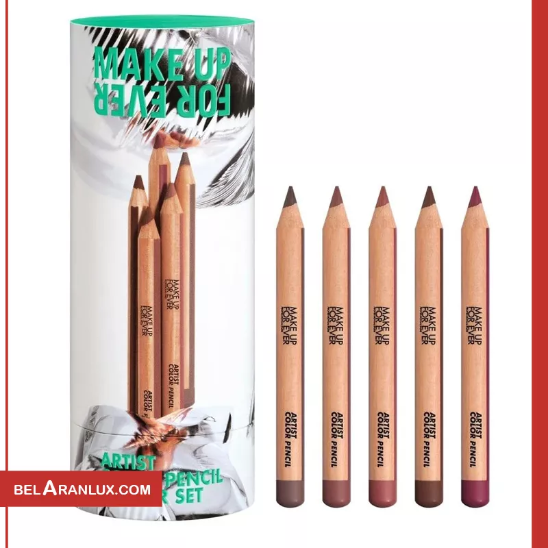 ست مداد لب و چشم میکاپ فوراور-MAKE UP FOREVER Artist Color Pencil Stellar Set-لوازم آرایش لوکس-لوازم آرایش اورجینال-بلاران