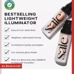 هایلایتر گلو سوپر ژل گلویی برند سی-Saie Glowy Super Gel Lightweight Dewy Multipurpose Illuminator-لوازم آرایش لوکس-لوازم آرایش اورجینال-بلاران